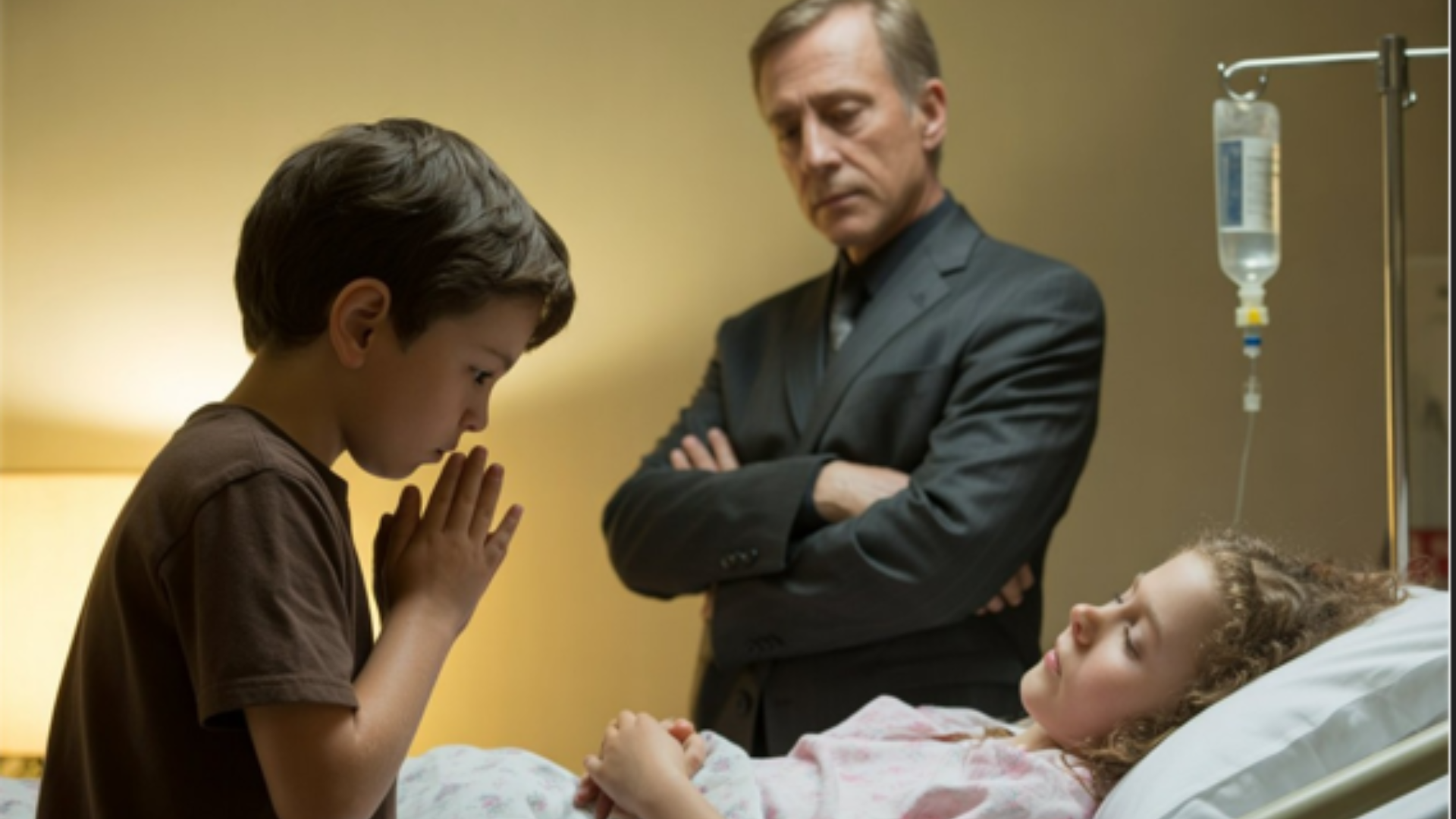 Un niño sin hogar rezó por la hija millonaria… y lo que pasó en la UCI dejó a todos sin habla