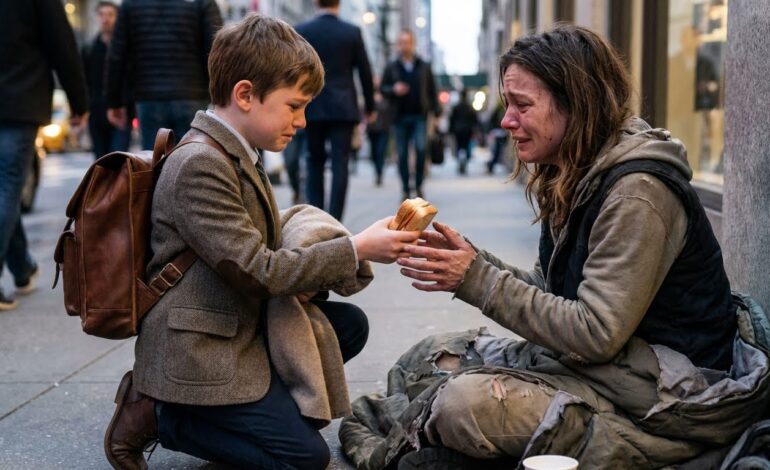 La abrazó sin miedo: el gesto del niño que estremeció al millonario más frío