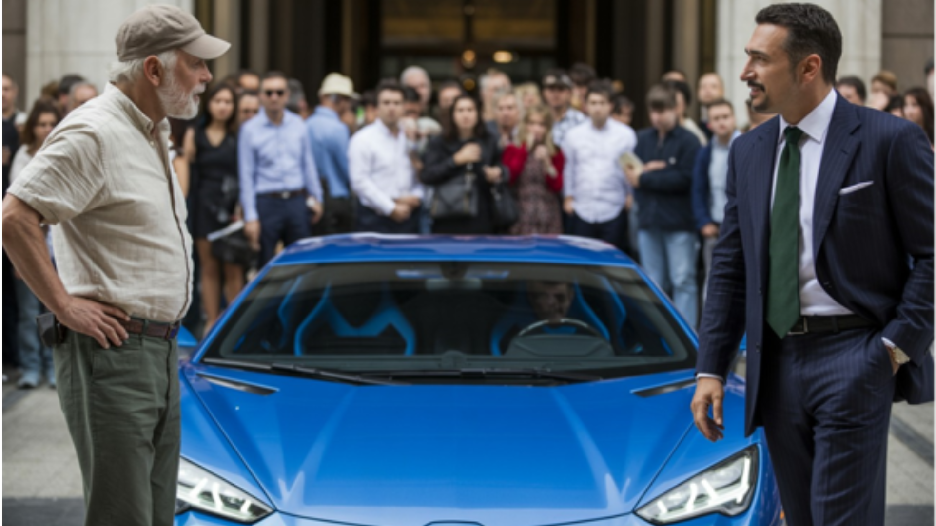 Le ofreció su Lamborghini por burla… pero el viejo sabía un secreto mortal