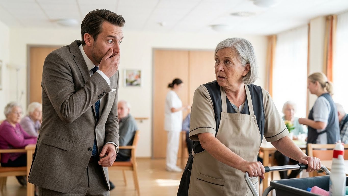 Creyó que su madre estaba muerta, pero la encontró limpiando… y todo fue una mentira