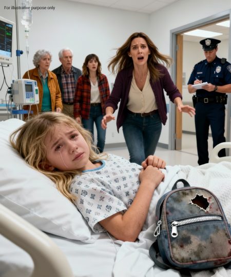 My 8-year-old daughter collapsed at school and was rushed to the ER. As I reached the hospital, the nurse looked up and said softly, “Your family was just in her room.”