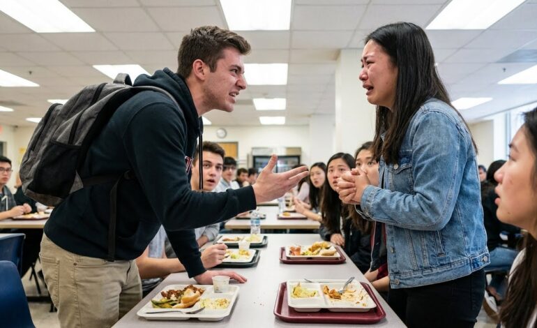 La nueva chica humillada en la cafetería… y lo que hizo después paralizó la escuela