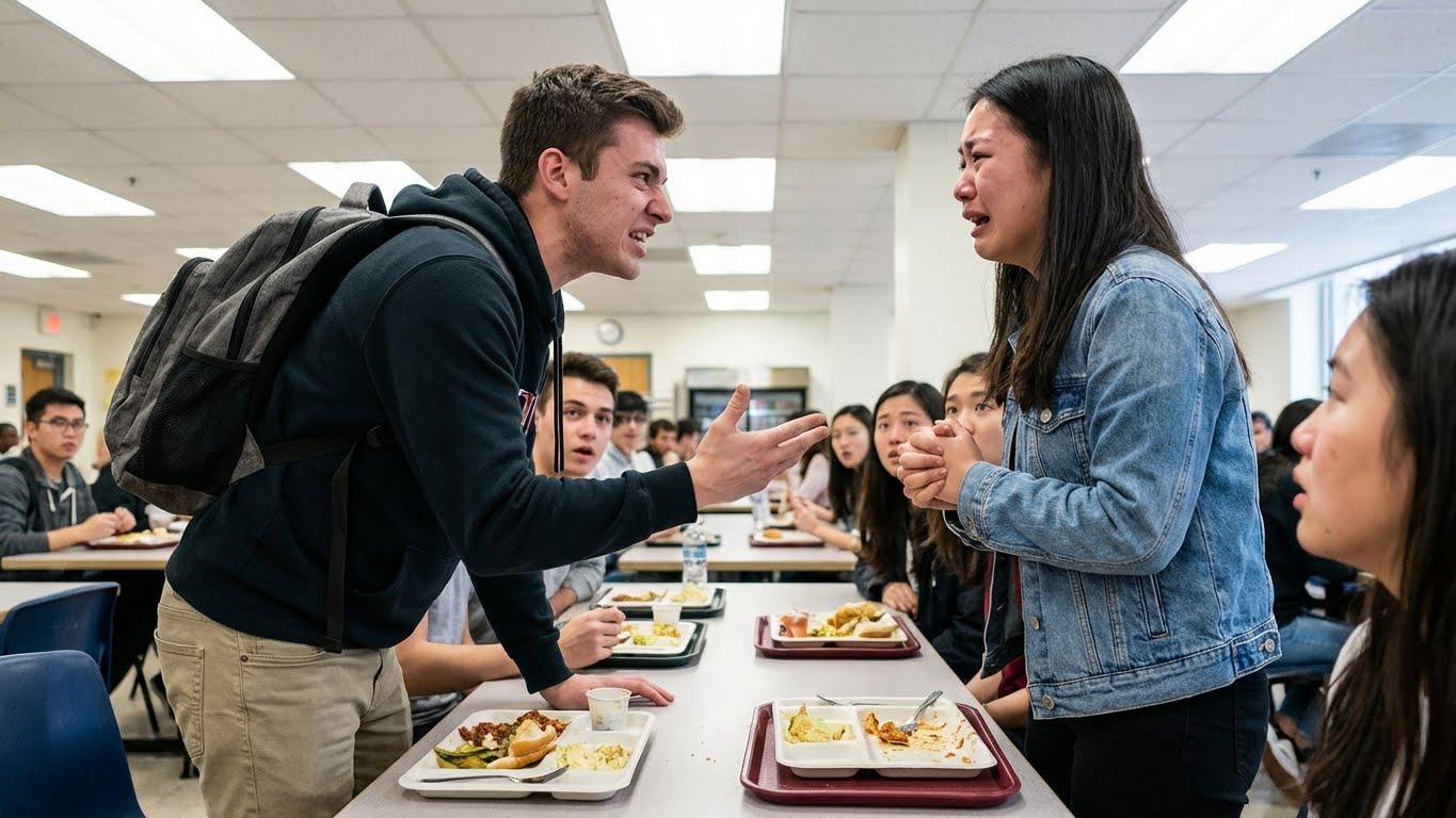 La nueva chica humillada en la cafetería… y lo que hizo después paralizó la escuela