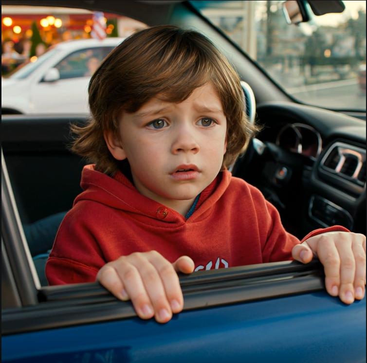 My 8-year-old son came home, hugged me, and quietly said his grandparents took his cousins to a nice restaurant, left him sitting alone in their car for two hours, and told him to lie to me about it — so I didn’t scream, didn’t cry, I picked up my keys, drove to the house I had bought for them, and calmly made a decision that would change our family forever.