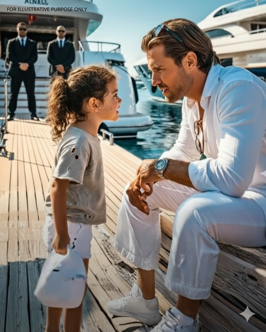 I Was About to Board My Yacht for the Biggest Deal of My Life — Then a Barefoot Girl Stopped Me and Whispered, “Sir… You’re Not Safe on That Boat.”