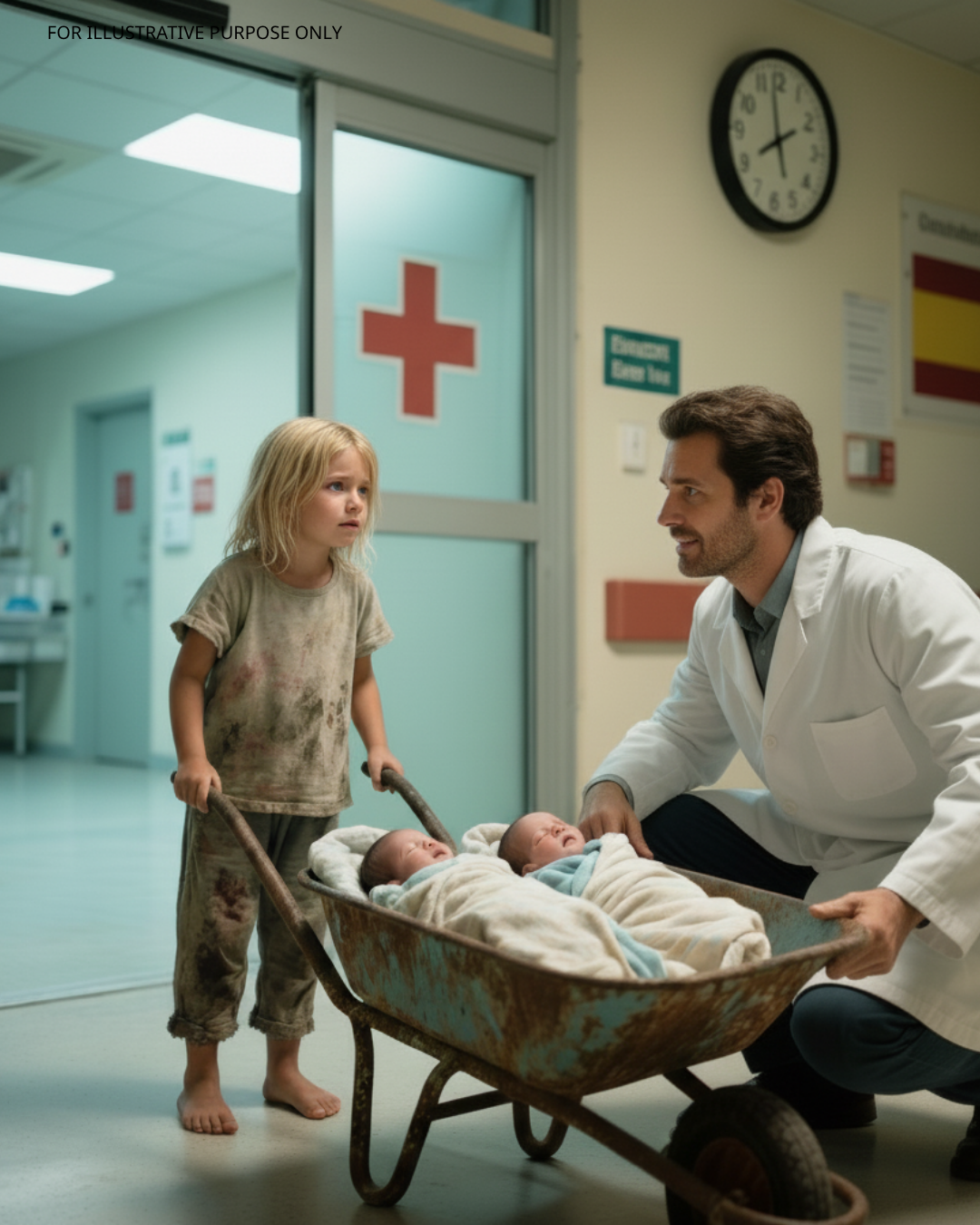 “My Mom’s Been Asleep for Three Days”: A 7-Year-Old Girl Pushed a Wheelbarrow for Miles to Save Her Baby Twins — and What Happened Next Left Everyone Speechless.