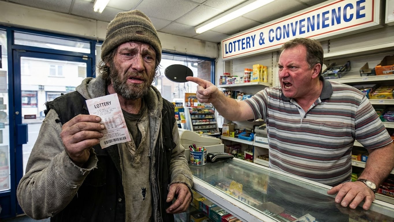 Le robó el boleto ganador a un vagabundo… y acabó descubriendo que le había robado a su propio padre