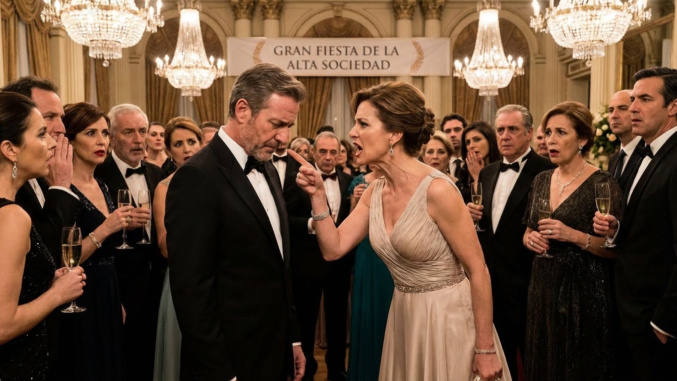 Mi esposa me destruyó en su propia fiesta… y no sabía quién firmaba sus contratos