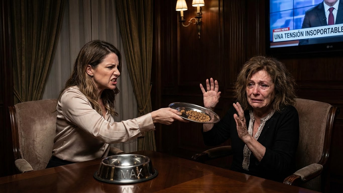 La nuera sirvió comida para perros y me hizo comerla en Nochebuena