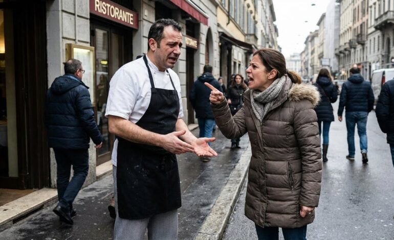 Creí arruinar mi cena insultando a un extraño… pero terminé enamorándome del chef