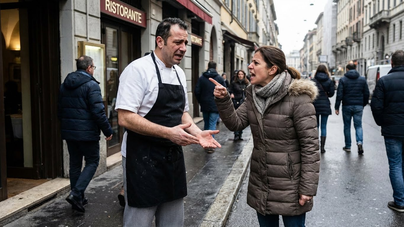 Creí arruinar mi cena insultando a un extraño… pero terminé enamorándome del chef