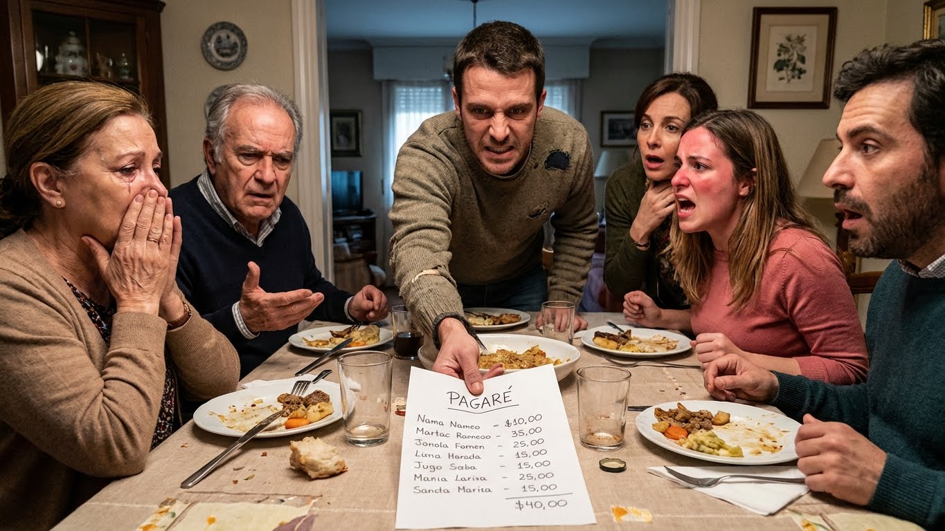 La Navidad que lo cambió todo: apagó las tarjetas en plena cena y su familia se quedó muda