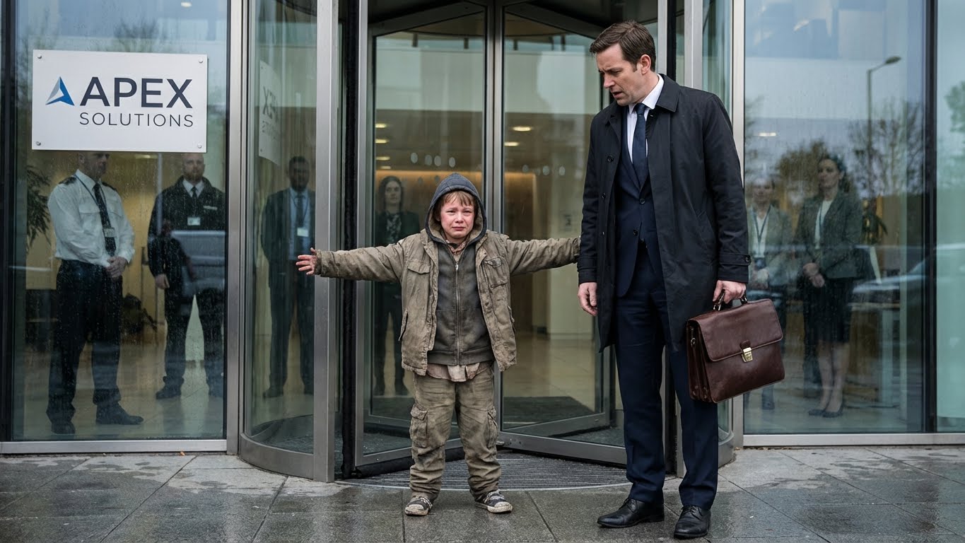 “¡NO ENTRES A ESA REUNIÓN!” El Niño de la Calle que Salvó al Millonario de una Traición Millonaria