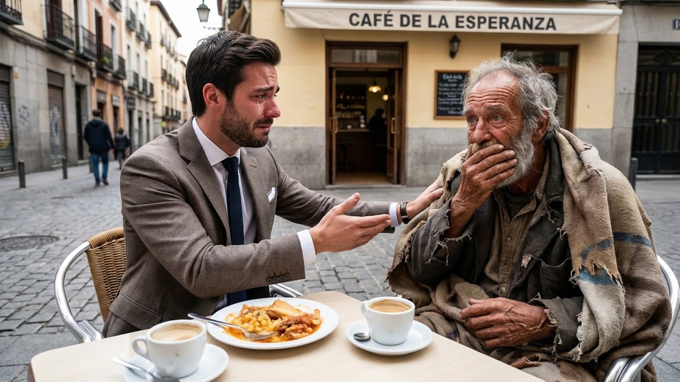 Creía que mi padre estaba muerto… hasta que lo vi como vagabundo en un parque