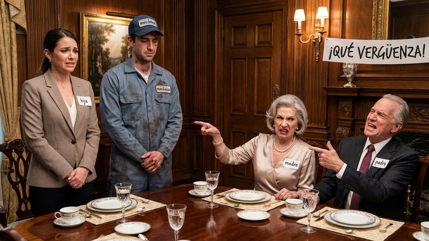 Mi familia me humilló por casarme con un ‘mecánico’… y el día de la boda se arrodillaron al descubrir quién era de verdad