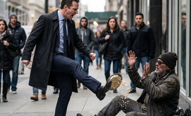 Lo humillé en plena calle… y su cicatriz me heló la sangre