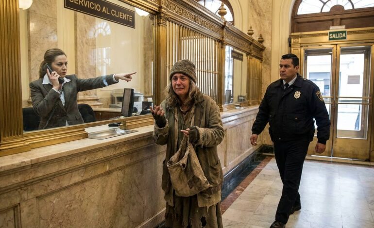 Entré al banco con ropa sucia para probarla… y destapé el escándalo más grande de la sucursal