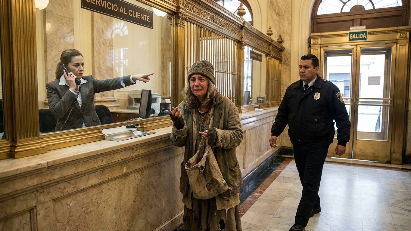 Entré al banco con ropa sucia para probarla… y destapé el escándalo más grande de la sucursal