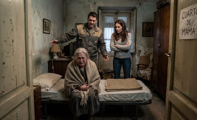 ¡Fingió estar ciega… y grabó la traición de su propio hijo!