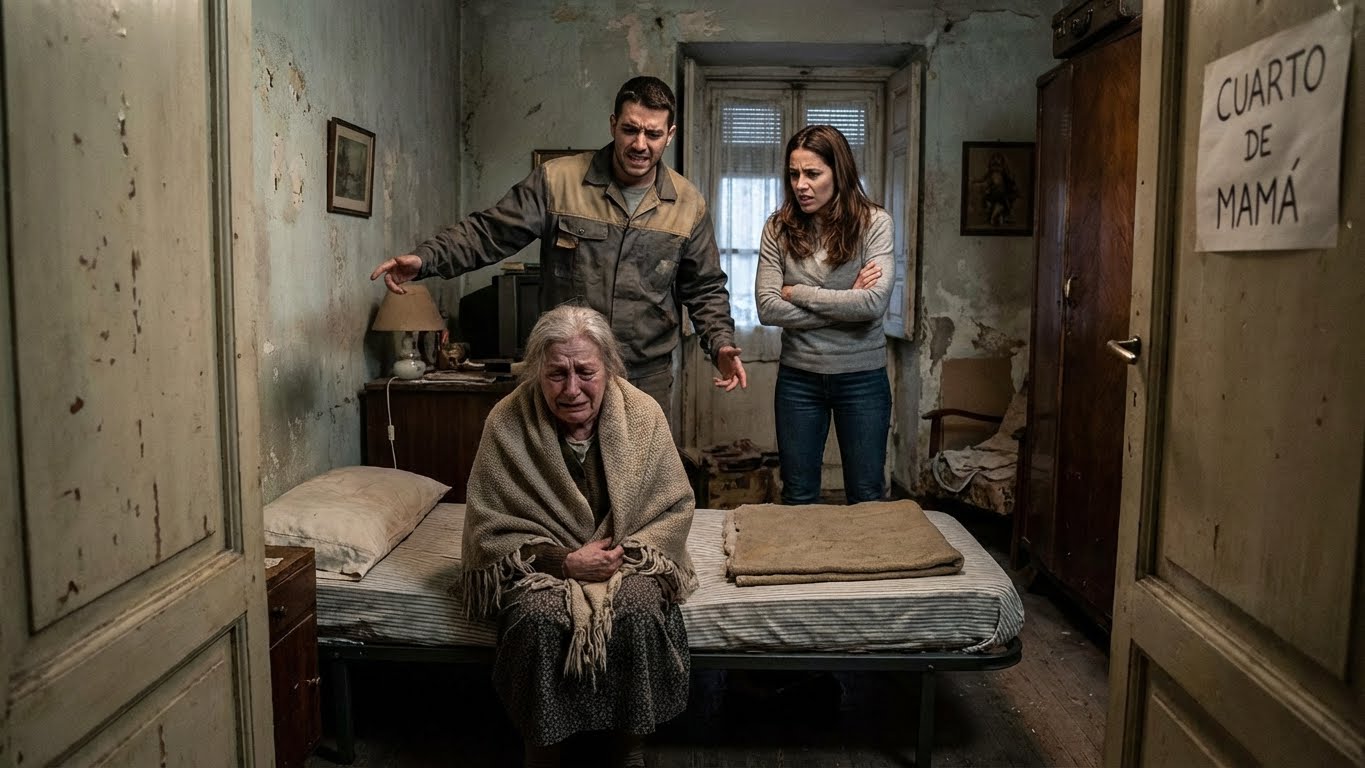 ¡Fingió estar ciega… y grabó la traición de su propio hijo!