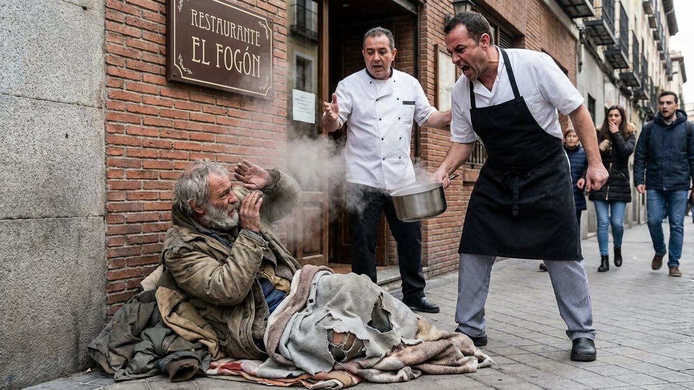 Le tiró agua hirviendo a un mendigo: lo que pasó al día siguiente dejó al barrio en shock