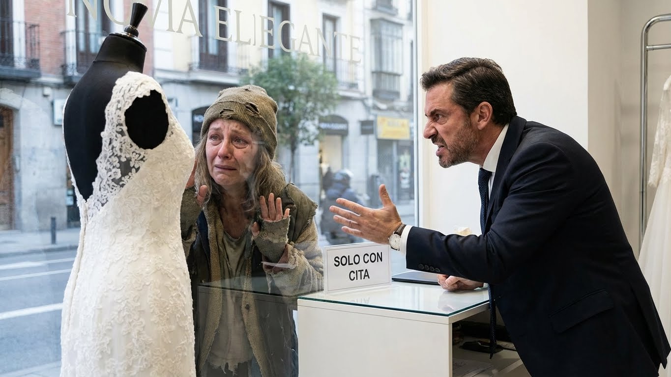 ¿Qué Hizo una Mujer Pobre en una Tienda de Alta Costura? El Escándalo que Nadie Esperaba