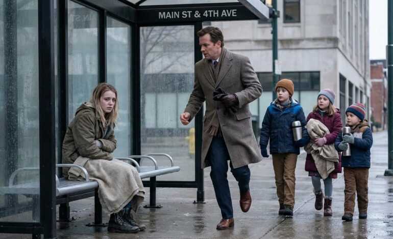 La Mujer Echada a la Calle por No Poder Ser Madre… y el Extraño de la Parada que Le Cambió el Destino en una Sola Noche de Nieve