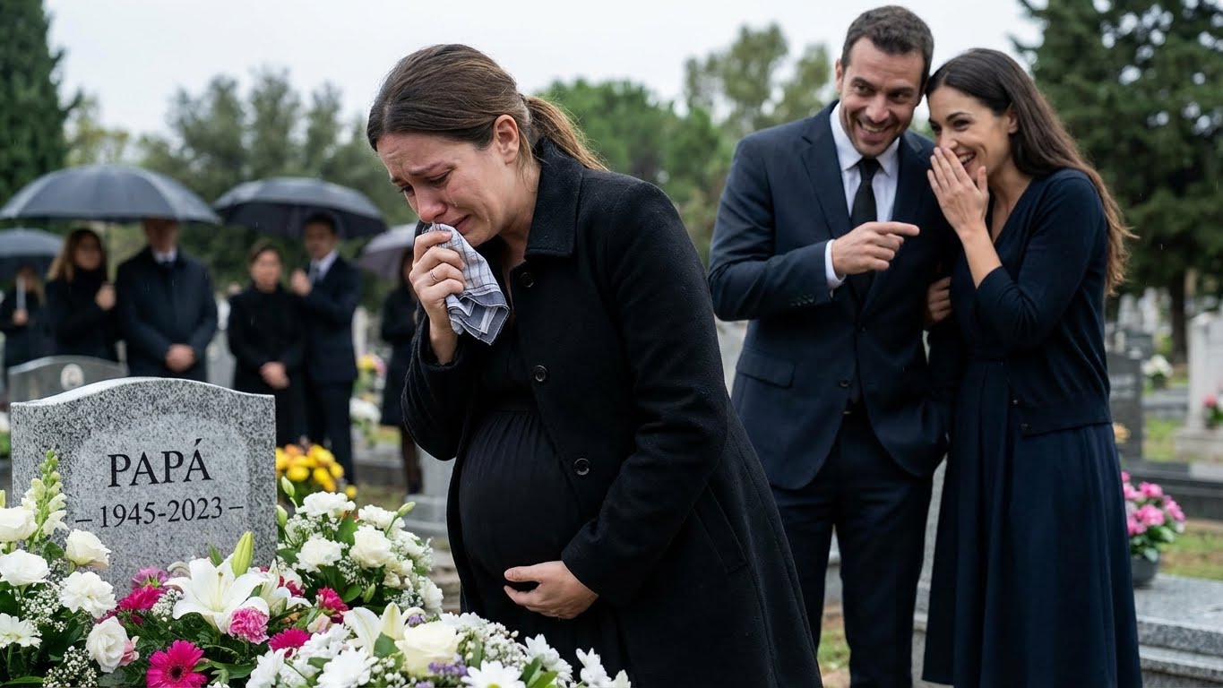 Mi esposo me obligó a firmar el divorcio frente a la tumba… no sabía lo que yo tenía