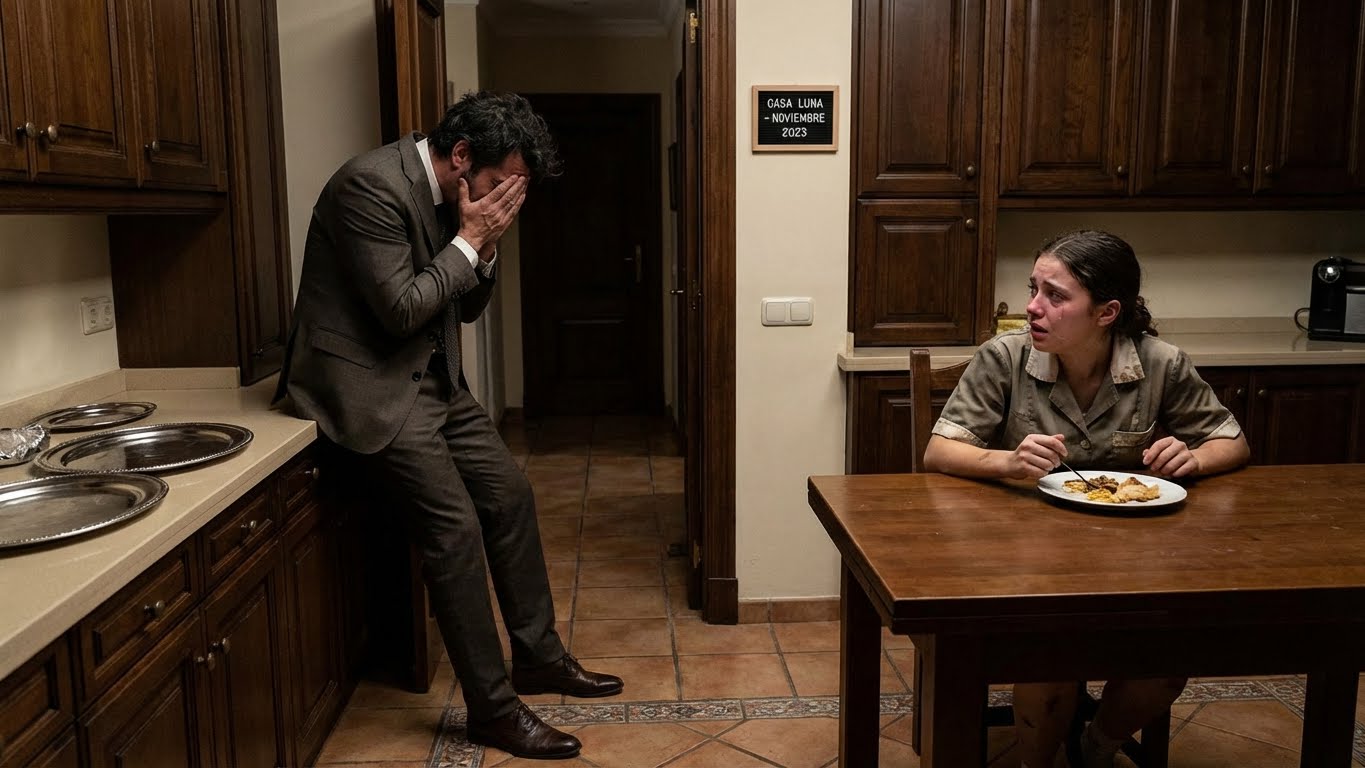 Comía Sobras a Escondidas… y El Dueño la Vio Todo