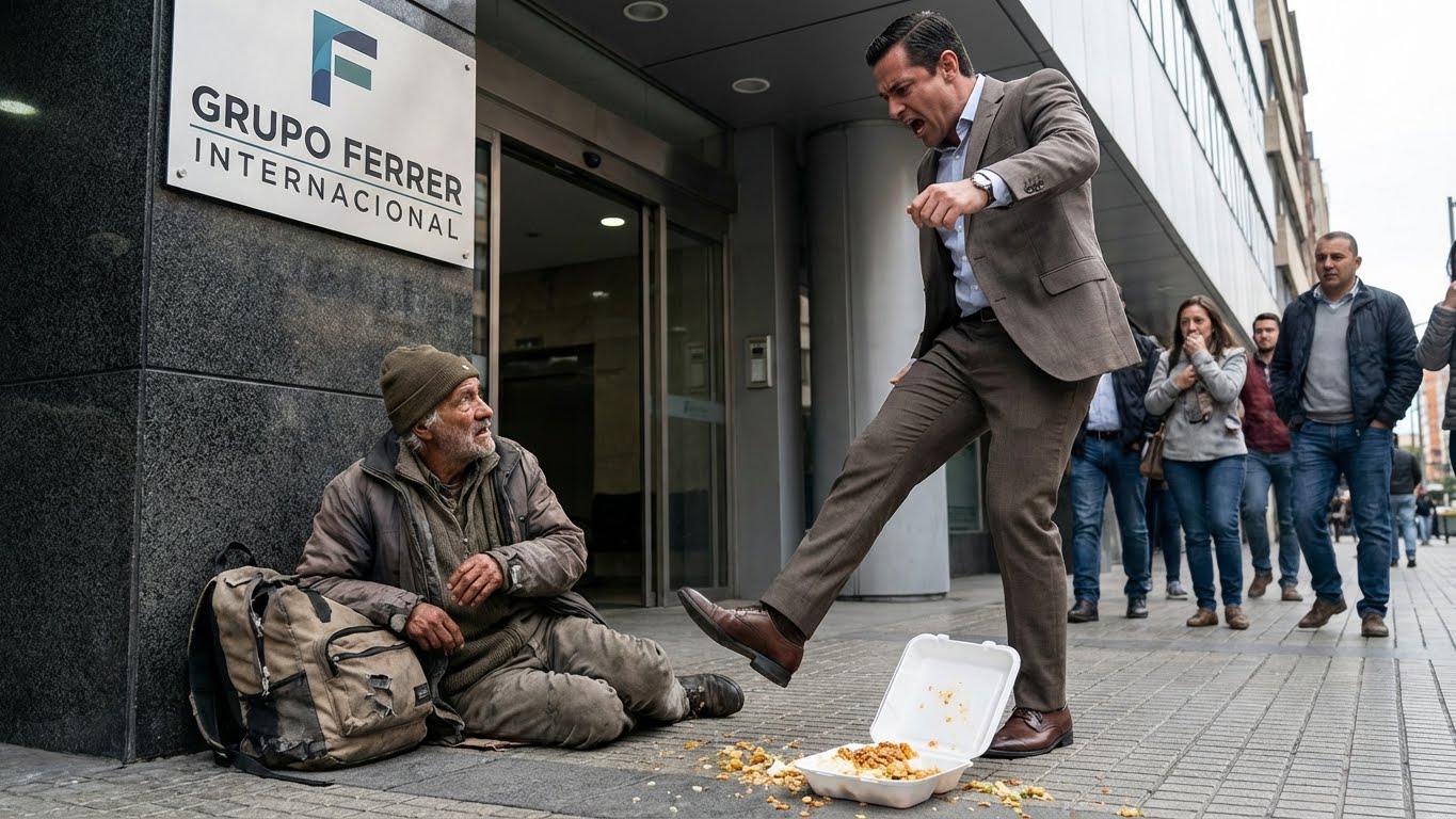 El millonario creyó que era ‘solo un vagabundo’… pero ese hombre tenía SU VIDA en las manos.
