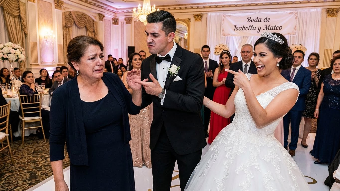 La novia se rió de mi mamá… y ese segundo cambió nuestras vidas para siempre