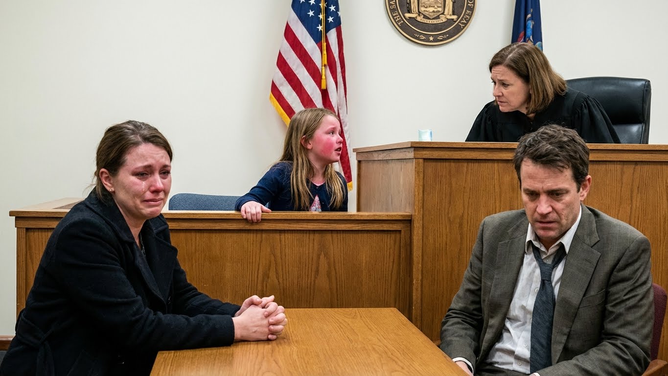 My 10-Year-Old Asked the Judge to Play a Secret Video—The Courtroom Went Dead Silent