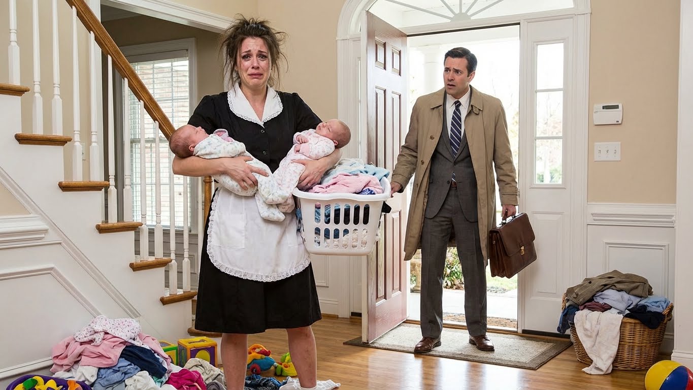 Billionaire Came Home Early… and Found Two Kids in His Marble Kitchen