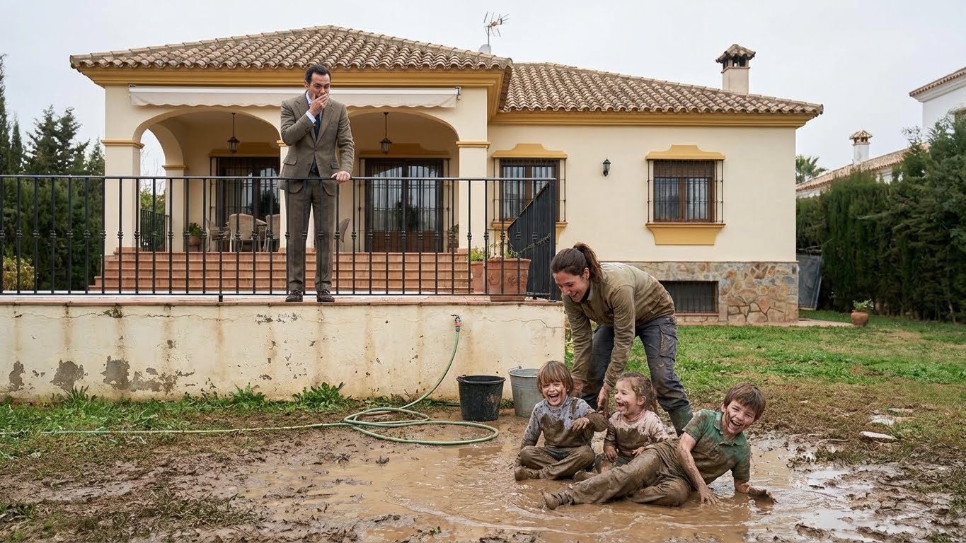 Despidió a la niñera por un charco… y esa misma noche descubrió que alguien quería llevarse a sus hijos