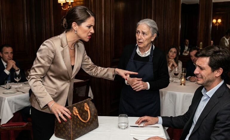 Creyó Que Era Solo Una Camarera Anciana… Hasta Que Sacó UNA TARJETA NEGRA