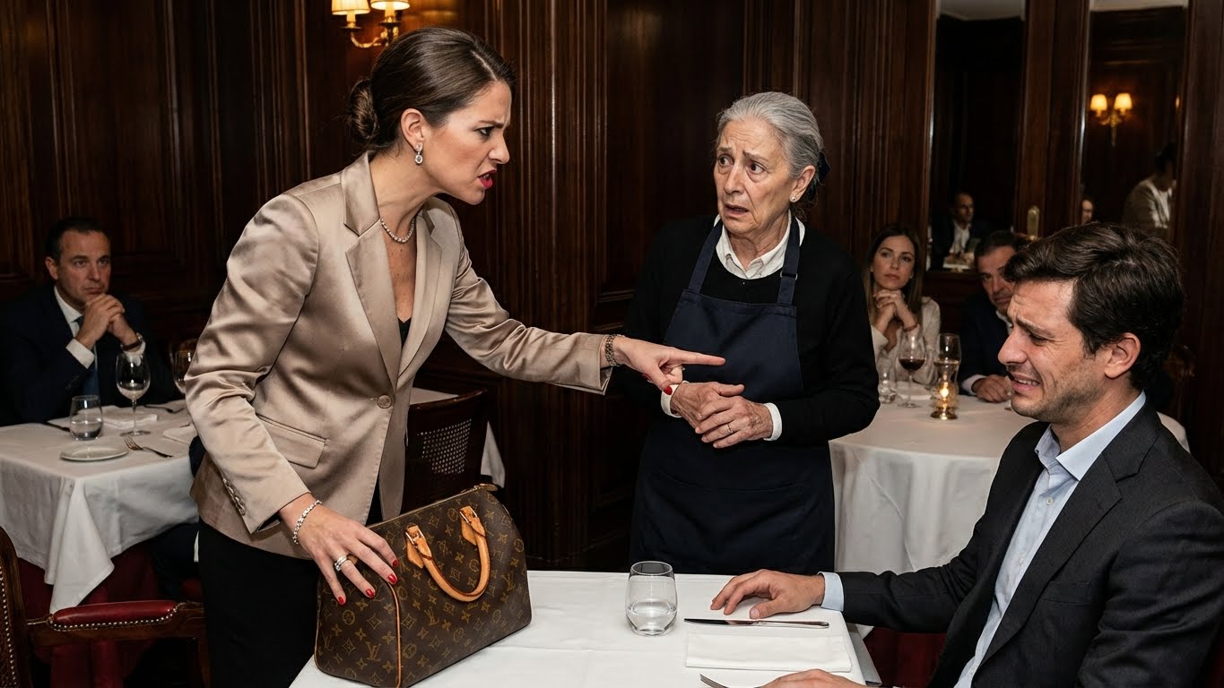 Creyó Que Era Solo Una Camarera Anciana… Hasta Que Sacó UNA TARJETA NEGRA