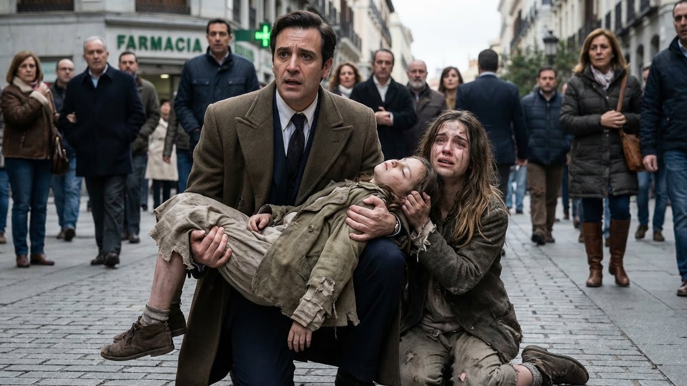 La niña se desplomó frente al magnate… y su decisión desató una tormenta que nadie esperaba