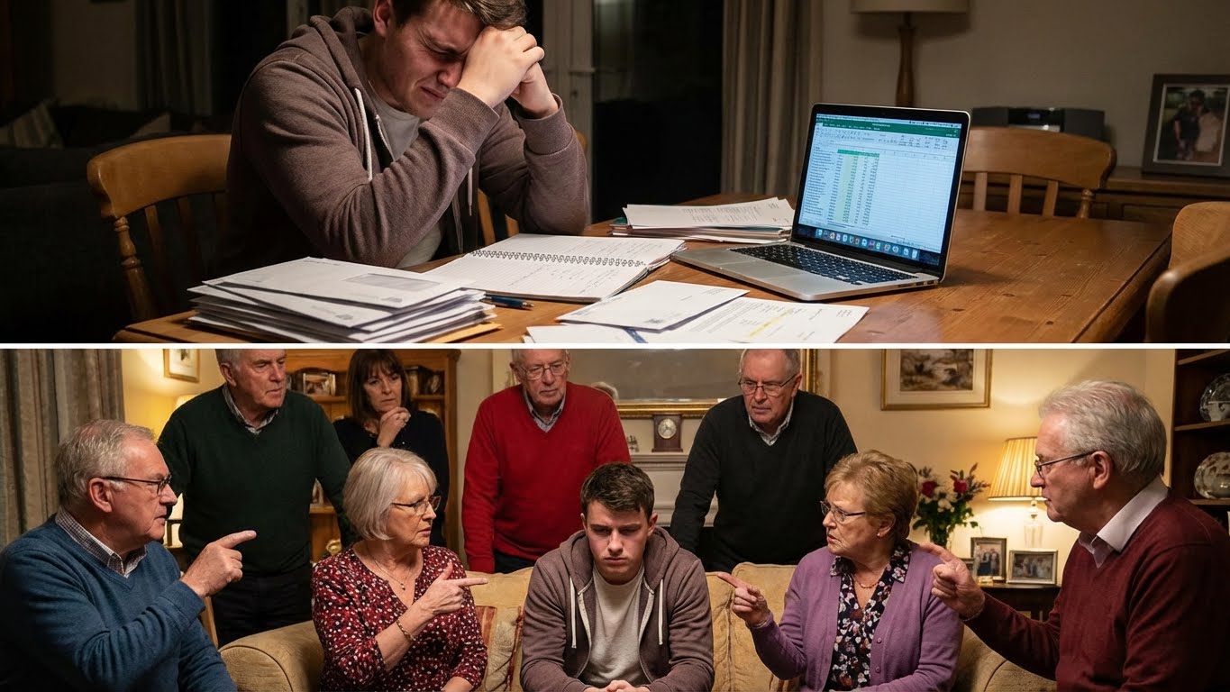 Tres años pagando todas las facturas y, a cambio, lo único que recibí fueron insultos