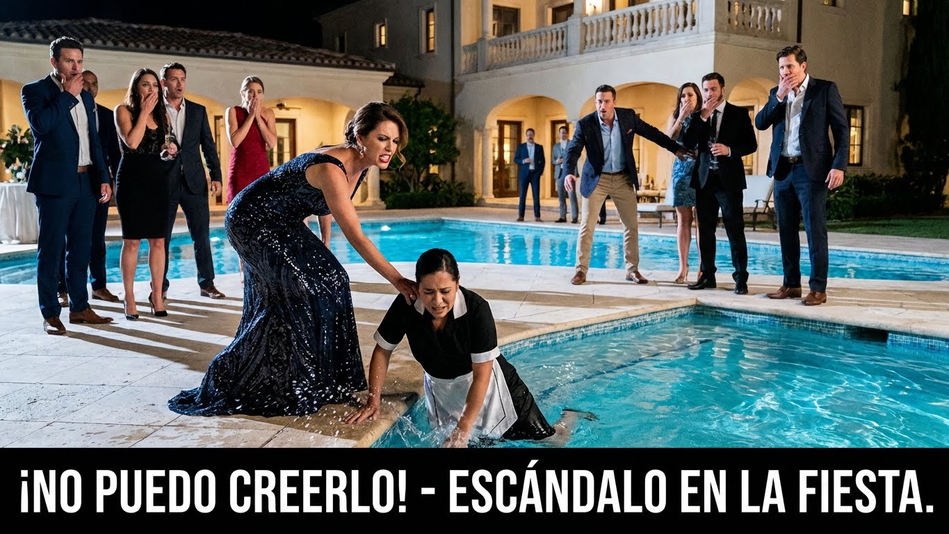 Humillaron a una camarera frente a todos… y el millonario convirtió la fiesta en un juicio