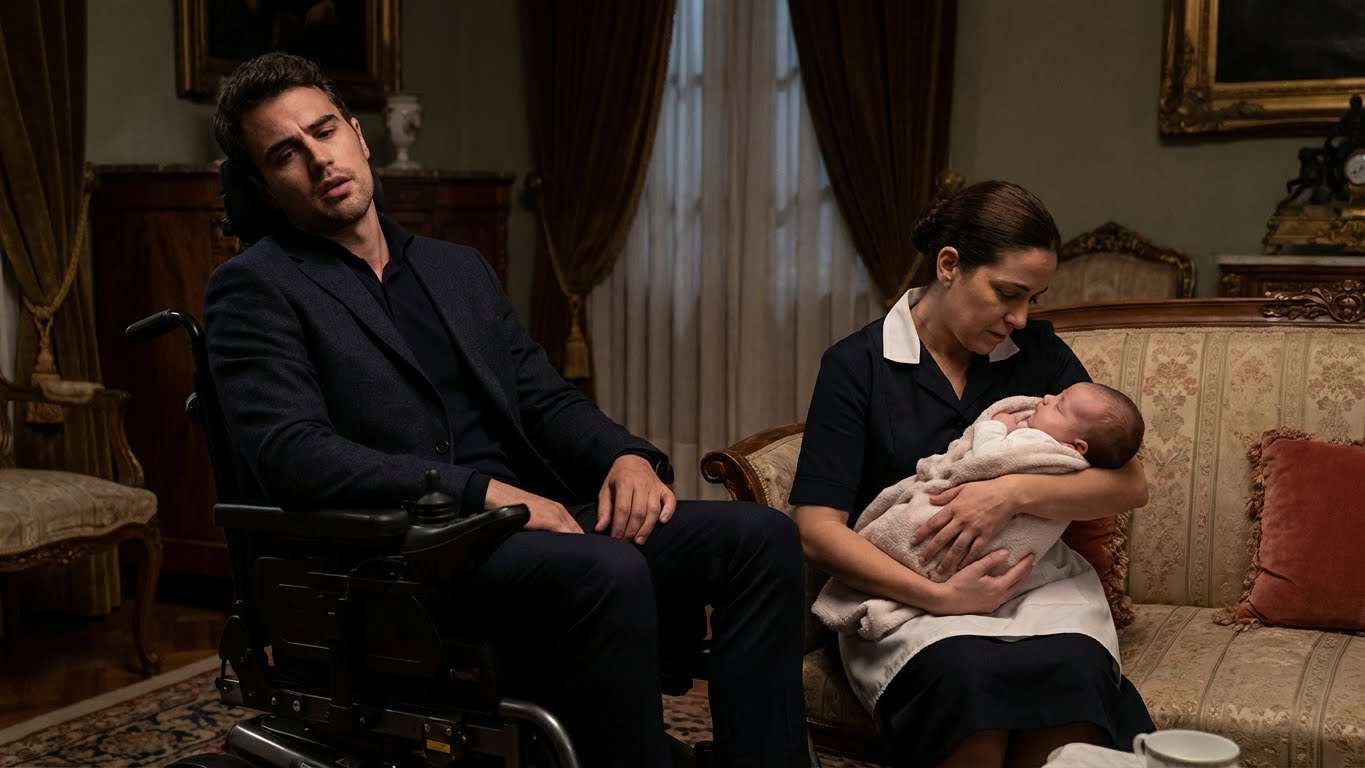 ¡Lo echaron de su mansión en silla de ruedas… y querían arrebatarle a su bebé!