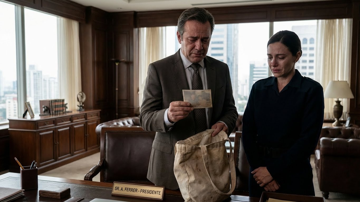 Vio el bolso roto de su empleada… y lo que había dentro le destruyó el corazón