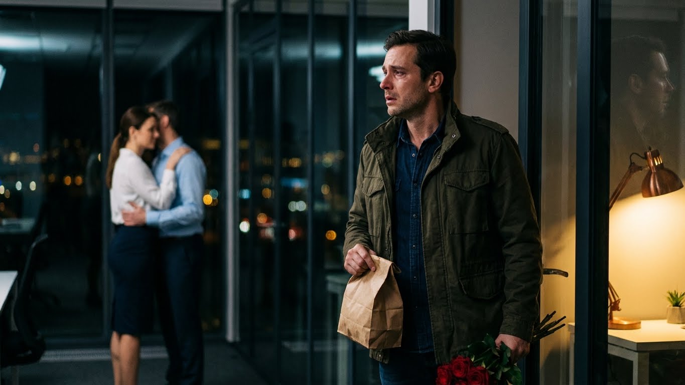 Le iba a celebrar el ascenso… y la encontré besándose con su jefe en la sala de juntas