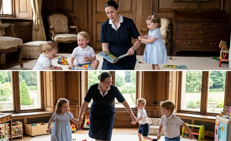 La gobernanta cruel la echó, pero las gemelas revelaron un secreto que lo cambió todo