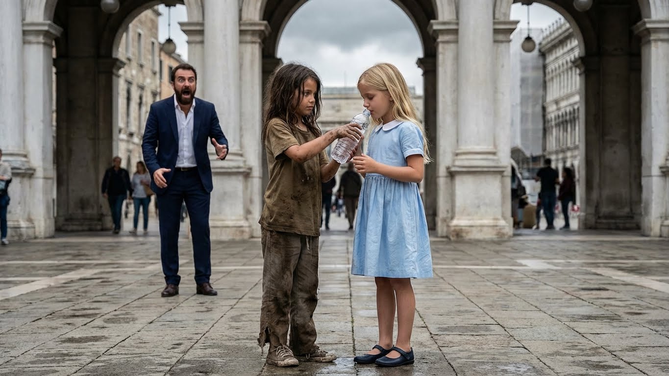 La hija del millonario nunca habló… hasta que una niña pobre le dio agua y destapó un secreto mortal