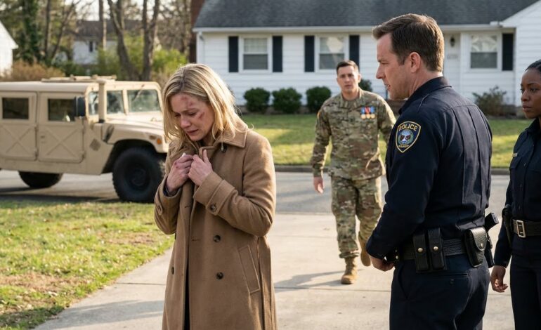 Creían que era una familia “sin papeles”… hasta que un camión militar frenó frente a su puerta