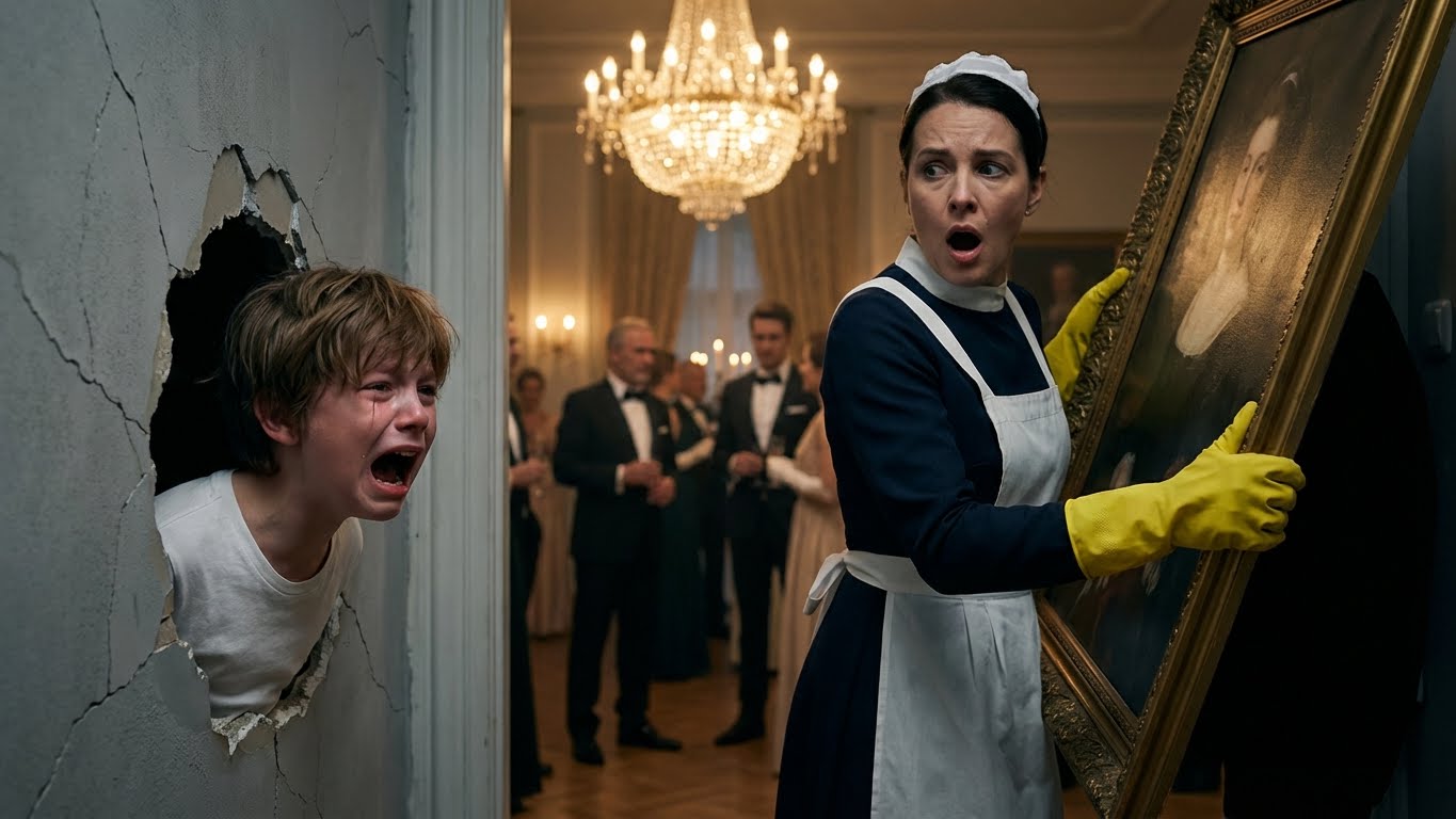 La criada oyó un llanto detrás de la pared… y lo que encontró destruyó a toda la familia.