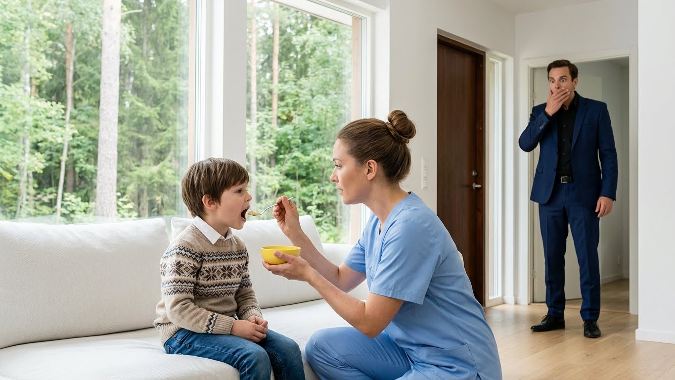 Un millonario prometió casarse con quien hiciera hablar a su hijo… y la sirvienta destapó el secreto más oscuro de la mansión