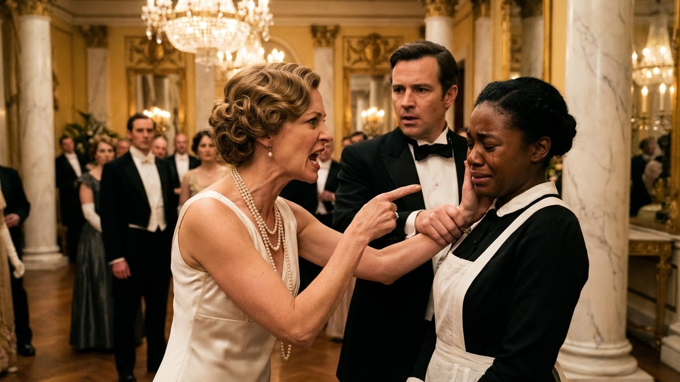 El millonario detuvo su fiesta de compromiso… por lo que le hizo su prometida a una criada