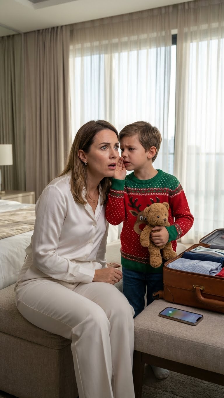 My 8-Year-Old Whispered, “Mom… Dad Has Someone Else.” I Canceled My Trip Thinking It Was Just Jealousy—Until I Opened Our Bank App and Saw the Transfers, the Hidden Documents, and the Trap Waiting for Me.