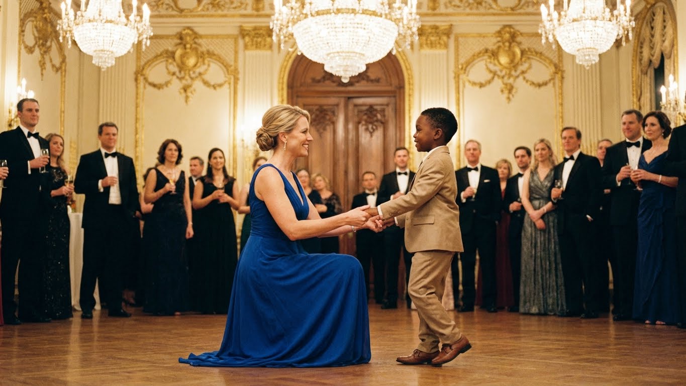 La millonaria se arrodilló ante un niño descalzo… y lo que él le susurró cambió TODO